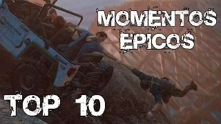 Uncharted 4 | TOP 10 | Momentos más épicos