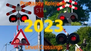 MIX Przejazdów Kolejowych 2023 // Polish (+Croatian) Level Crossings 2023