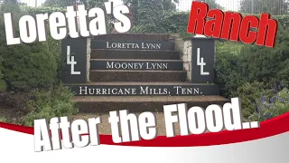 Loretta Lynn's Ranch Hurricane Mills Tennessee After the Flood