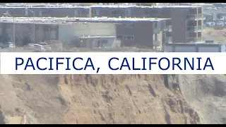 1985 & Today Pacifica CA Bluffs Apartments 360 Esplanade Ave Eroding City Cliffs Pacific Ocean