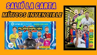 Míticos Invencible abrimos sobres Adrenalyn XL 2022 23 liga santander colección cards futbol panini