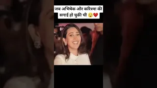🕺💃Best bollywood🕺💃Abhishek and Karishma were engaged for about an year but just before wedding,