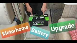 Motorhome Battery Upgrade