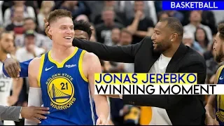 Jonas Jerebko Game winning Tip - Warriors vs Jazz   2018 NBA Regular Season   October 19 2018