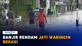 Banjir Rendam Jatiwaringin Bekasi