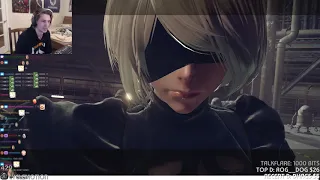 xQc Plays Nier: Automata | Full Playthrough with Chat