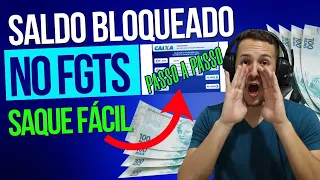 Como SACAR FGTS BLOQUEADO | Libere Seu Saldo e Receba em 30 Minutos! (Passo a passo)