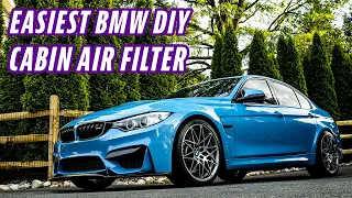 BMW Cabin Air Filter Replacement | Easiest DIY Maintenance