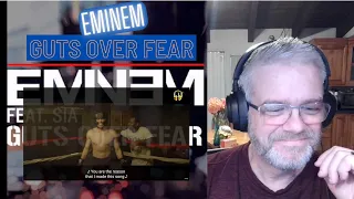 Eminem Ft. Sia - Guts Over Fear - Reaction - Press onward!