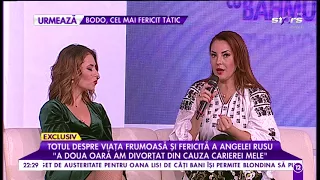 Angela Rusu: „Sunt de șapte ani împreună cu soțul meu și nu ne-am plictisit”