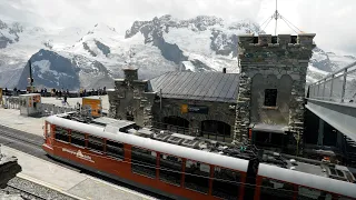 Switzerland | Zermatt | Gornergrat Bahn Full Train Ride 4K