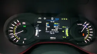 Jeep Compass 4xe Trailhawk sound and acceleration