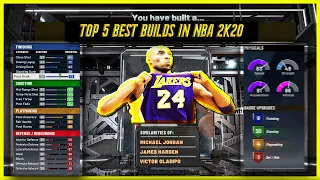 *NEW* THE TOP 5 BEST BUILDS IN NBA 2K20 AFTER PATCH 10! MOST OVERPOWERED BUILDS IN 2K20 TO DOMINATE!