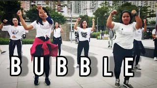 BUBBLE by DAVID JAY Ft. DJ LIZZY || ZUMBA || Yulianti Kartini