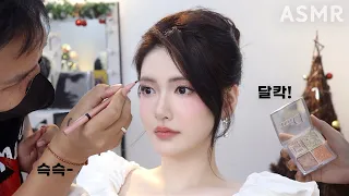 🇻🇳Makeup Shop ASMR | Trendy Wedding Hair and Makeup from a Miss Vietnam Makeup Artist!