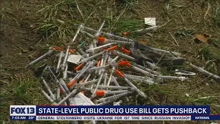 State-level public drug use bill pushback