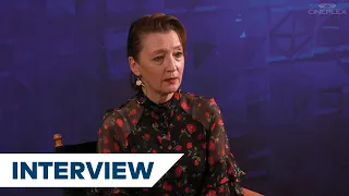 Lesley Manville talks finding chemistry with Liam Neeson in Ordinary Love