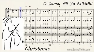 O Come, All Ye Faithful. Play Along. Music Score for Orchestra. O Come, All Ye Faithful Orchestra.