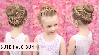 Super Cute Halo Bun by SweetHearts Hair