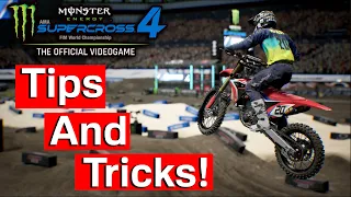 Supercross 4 - How to get fast! 10 Tips and Tricks to help you!