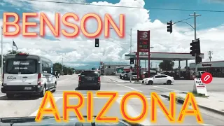 [4K] Benson, AZ - City Tour & Drive Thru