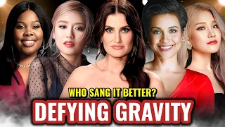 DEFYING GRAVITY - Idina Menzel VS. Lea Salonga VS. Amber Riley VS Son Seung Yeon VS Morissette Amon