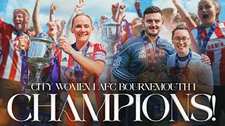 🏆 CHAMPIONS! Watch as Exeter City Women clinch the title! | Exeter City Football Club