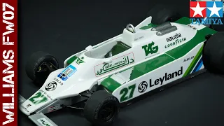 Tamiya Williams FW07 / Alan Jones 1980 (1/20 scale model)