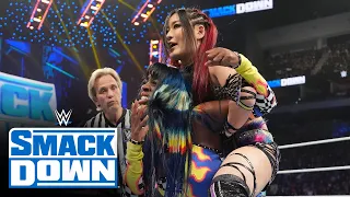 IYO SKY attacks Bayley and steals win from Naomi: SmackDown highlights, March 22, 2024