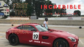 First time on the racetrack 2017 Road Atlanta with Mercedes AMG GTS V8 Biturbo #car #racing #amg