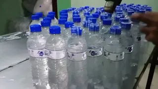 Manual Bottles Filling Process