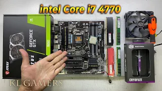 intel Core i7 4770 GIGABYTE GA-H87M-D3H GTX650Ti Cooler Master HAF 912 Gaming PC Build