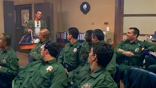 They laugh at the new guy, unaware that he is the most respected US Border Patrol agent