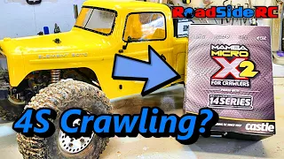 4S Crawling?  Castle Mamba Micro x2 (Install, Test, Review)