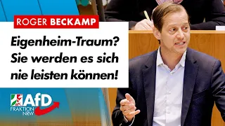 Wie viel muss man für ein eigenes Haus verdienen? – Roger Beckamp (AfD)