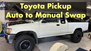 1992 Toyota Pickup Manual Swap