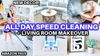 HUGE 2-DAY SPEED CLEAN WITH ME 2021 | EXTREME SPEED CLEANING MOTIVATION HOMEMAKING + NEW HOME DECOR