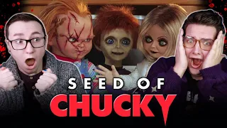 SEED OF CHUCKY *REACTION* AN ICON IS BORN! (MOVIE COMMENTARY)