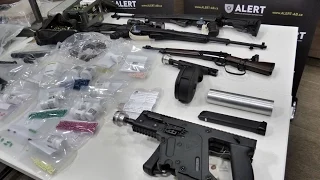 High-Powered Guns Seized from Edmonton Drug Dealers