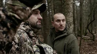 Трофейная охота. Пятнистый олень. Trophy hunting. Dappled deer.