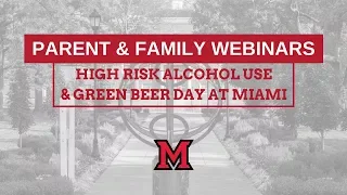 High Risk Alcohol Use March 12, 2018