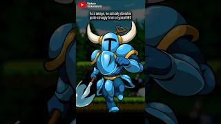 Shovel Knight IS his armor, that's why his design works #shovelknight