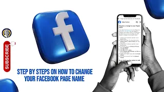 Step By Steps On How To Change Your Facebook page Name