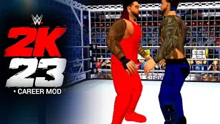 WWE - WR3D SURVIVOR SERIES WAR GAMES 2023! Jimmy Uso vs Jey Uso full match | WR3D 2K24 CAREER MOOD