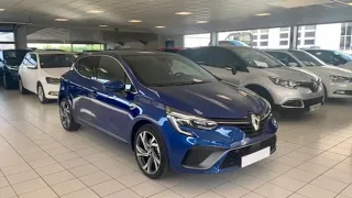 Présentation, essai statique RENAULT CLIO 5 TCE 140 ch BV6 RS LINE BLEU IRON MILD HYBRID 2021 2022