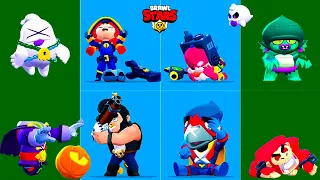 Brawl Stars Halloween Update All Skins Winning And Losing Animation / Brawl star story #shorts