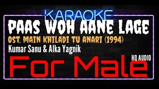 Karaoke Paas Woh Aane Lage For Male HQ Audio - Kumar Sanu & Alka Yagnik