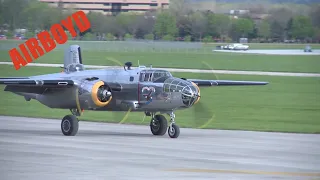 B 25's Arrive At Wright-Patterson NMUSAF For Doolittle Raiders Anniversary