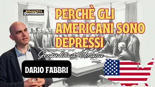 Dario Fabbri :" Perchè gli americani sono depressi " | L' americanizzazione incompiuta | Geopolitica