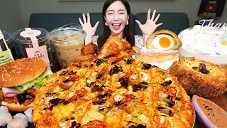 Ssoyoung's Pick! Pizza 🍕 Chicken & Burger & Korean Desserts Cake Eatingshow Mukbang ASMR Ssoyoung